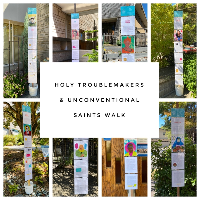 “Holy Troublemakers & Unconventional Saints Walking Tour” from St. Andrew’s, Green Lake