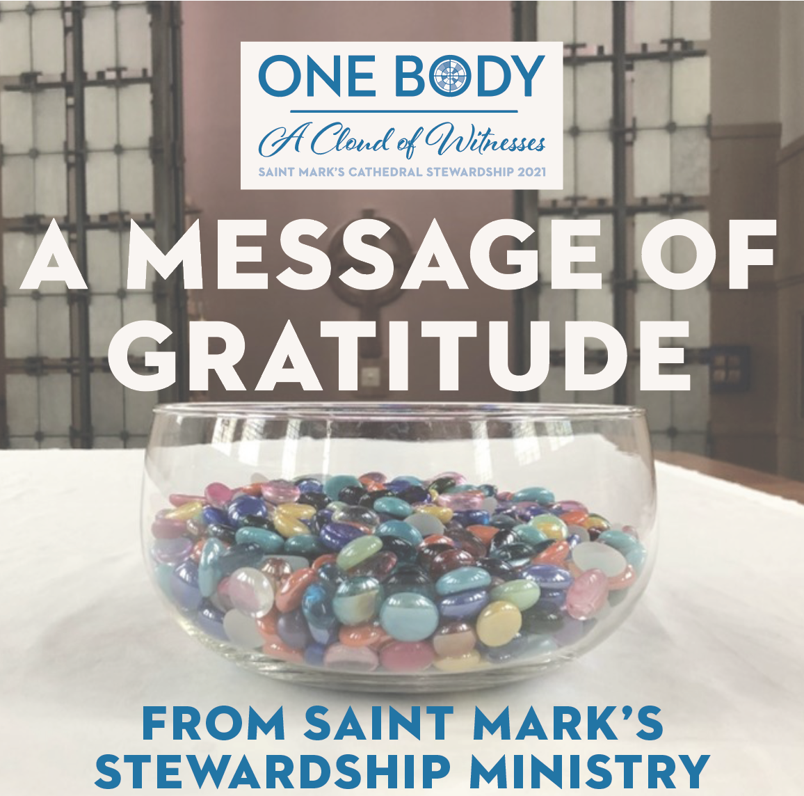 A Message of Gratitude from the Saint Mark’s Stewardship Ministry