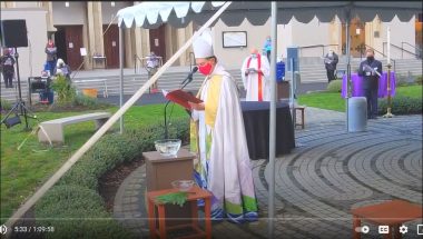 Outdoor Diocesan Confirmation Service, November 21, 2020