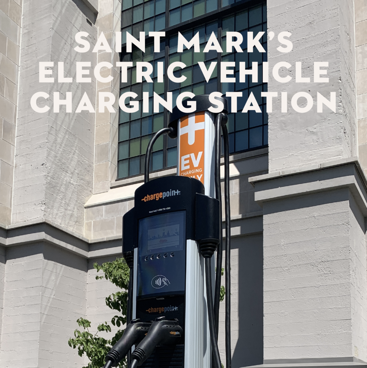 Dedication of the Cathedral’s new Electric Vehicle Charging Station