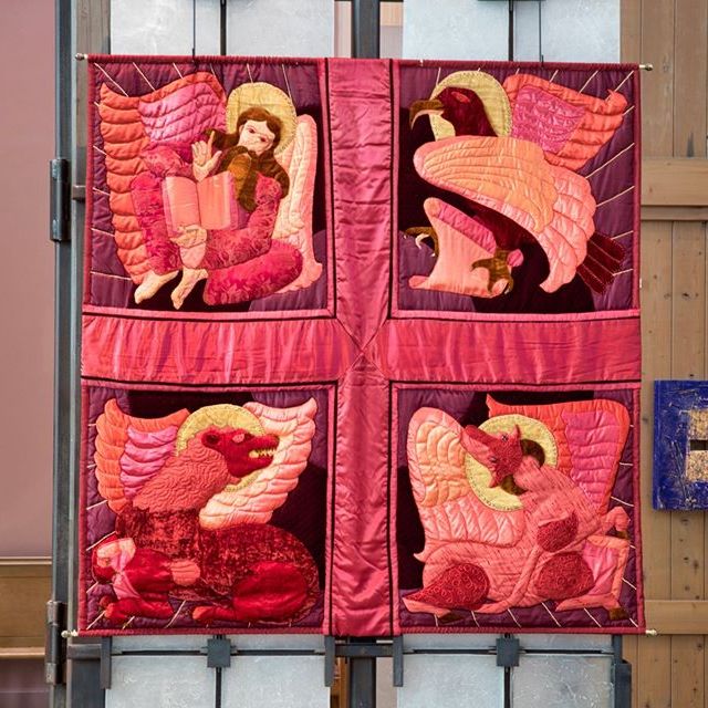 Treasures of the Cathedral: The Pentecost Evangelist Banner