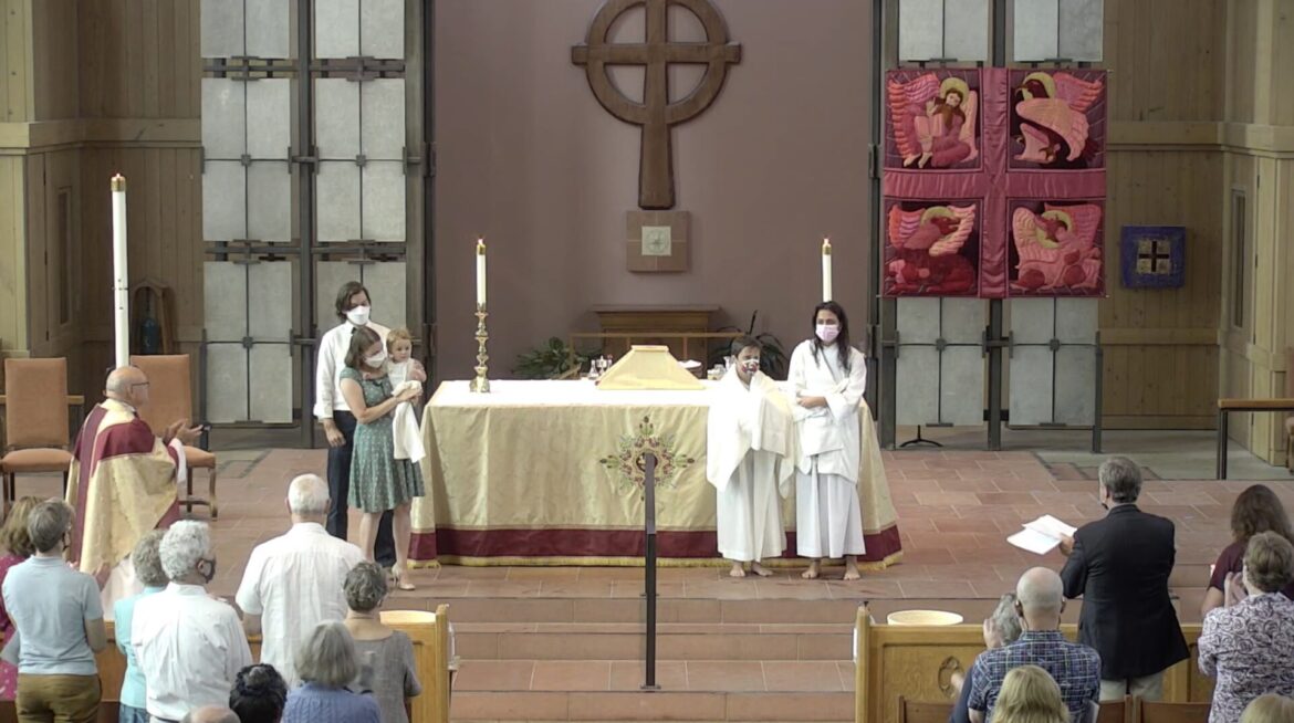 The Holy Eucharist with Baptisms on The Feast of the Transfiguration, August 8, 2021
