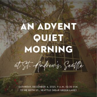 Advent Quiet Morning 2021
