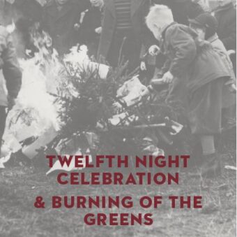 Twelfth Night Bonfire and Burning of the Greens