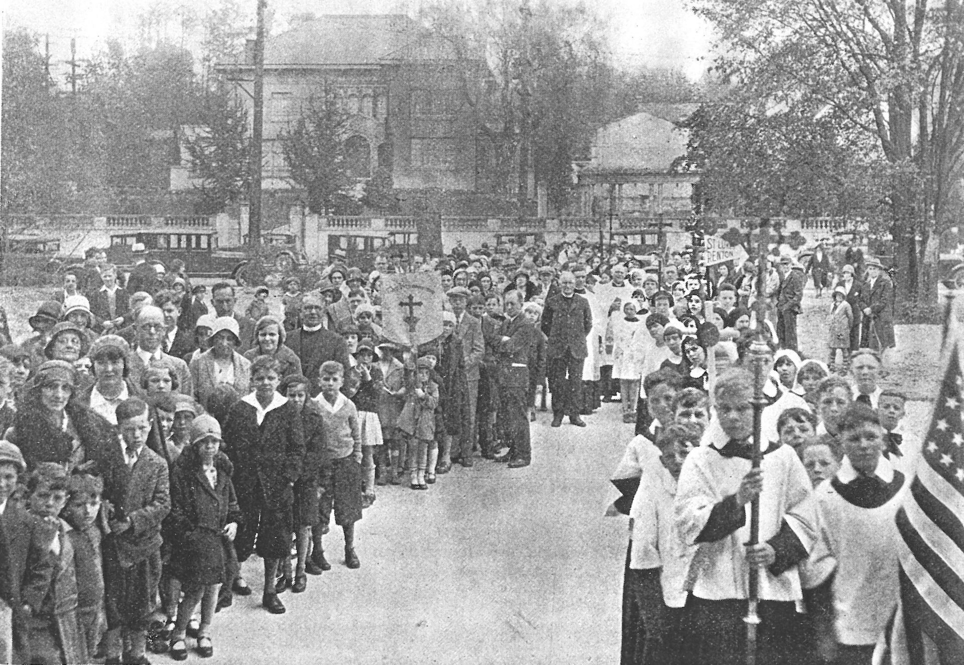 The first Cathedral Day, 1931