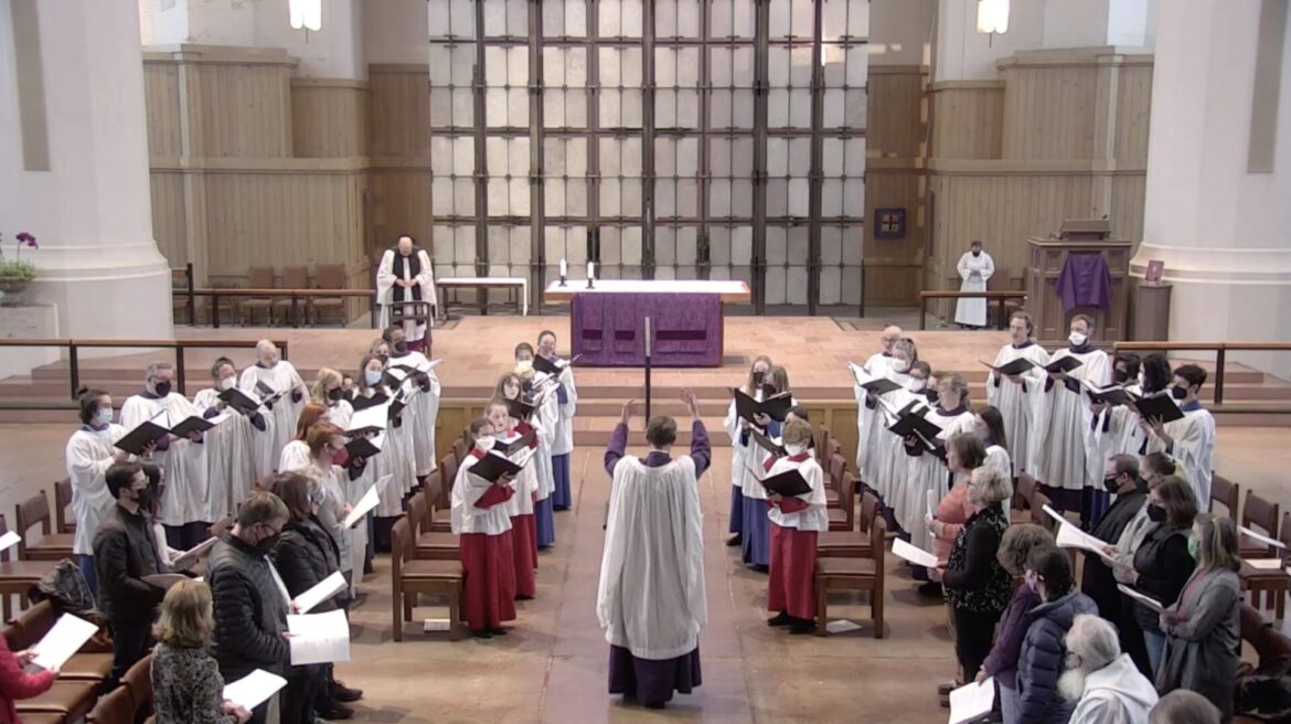 Choral Evensong on the Fifth Sunday in Lent, 2022