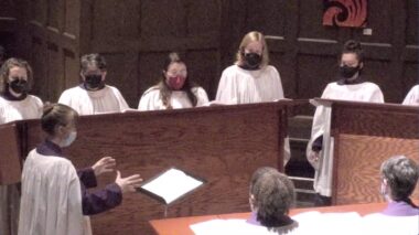 The Women’s Compline Choir on the 6th Sunday after Pentecost, 2022