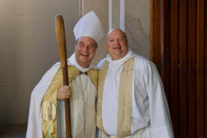 Bishop Greg Rickel and Steve Thomason
