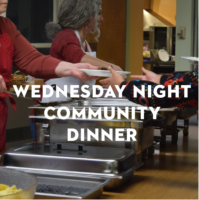 Wednesday Night Community Dinner Resumes