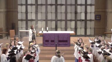 Choral Evensong on the second Sunday in Lent, 2023