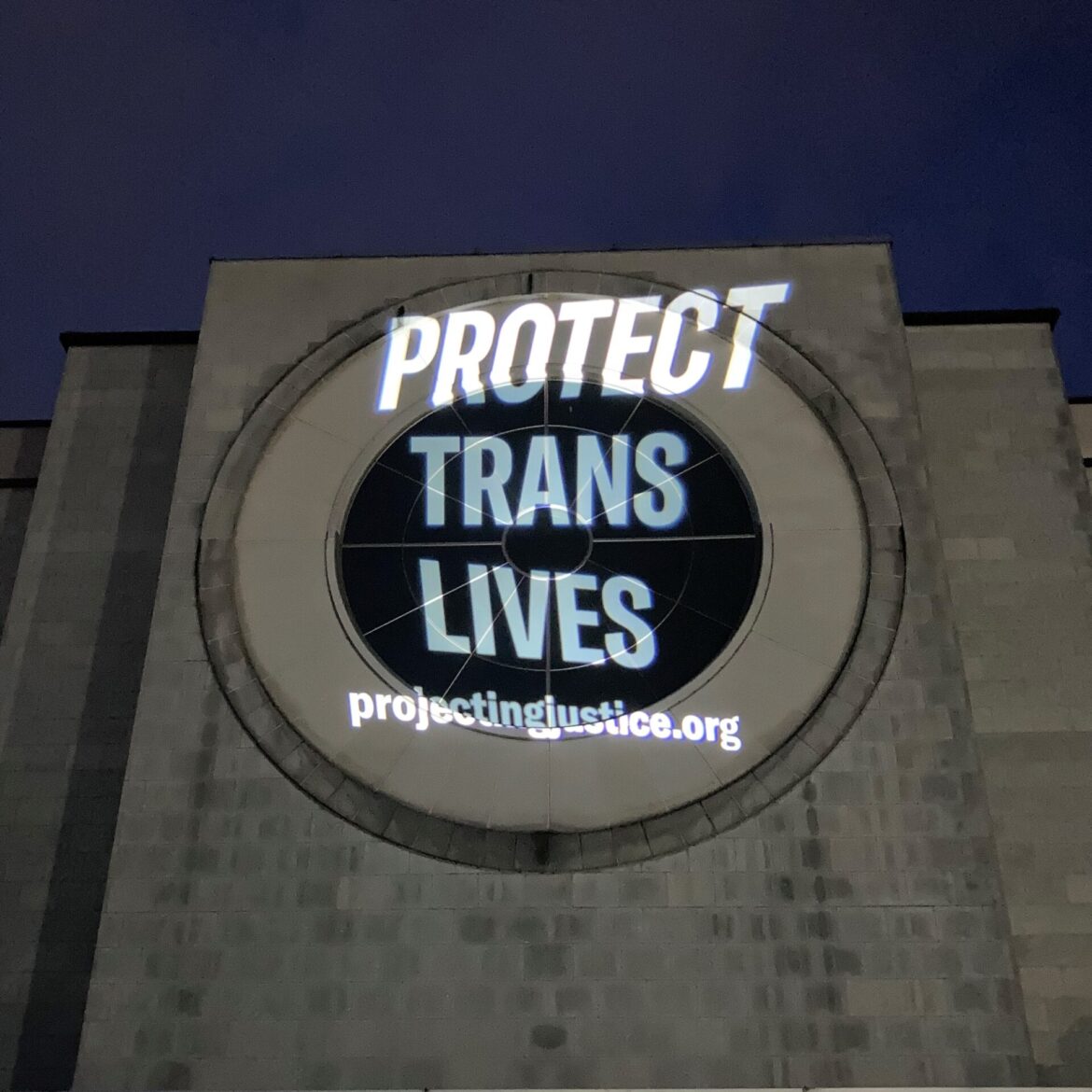 Projecting Justice: Protect Trans Lives
