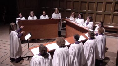 The Women’s Compline Choir on the 9th Sunday after Pentecost, 2023