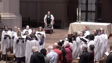 Evensong on the Feast of the Presentation, 2025