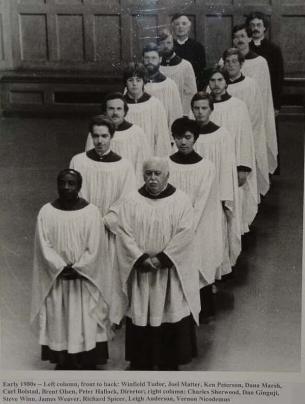 The Compline Choir, approx. 1982