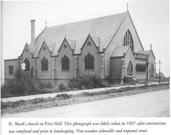 Reproduced from Alan J.Davidson, The History of St Mark's Episcopal Cathedral: 1889-1897