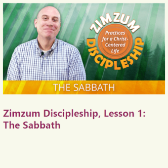 Zimzum Discipleship No. 1: The Sabbath